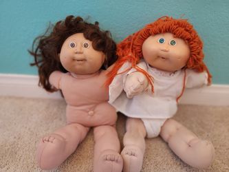 Vintage Cabbage Patch Kids – Signed (Pink & Blue Ink) – Lot of 8 – Coleco