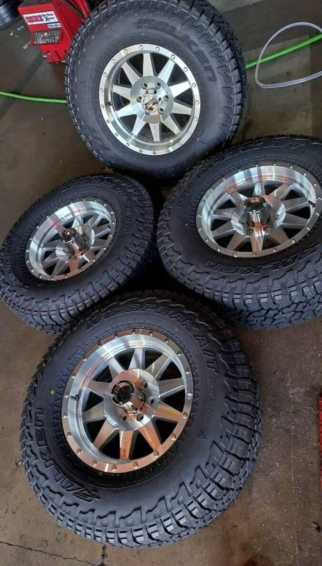 18” Method MR301 Wheels/ Tires Fits F-150/Silverado/Tacoma