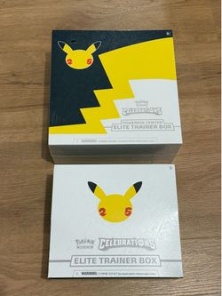 Pokemon Celebrations ETBs
