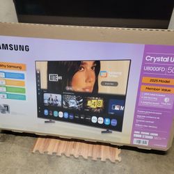 SAMSUNG 50” Class U8000F Series 4K Crystal UHD Smart TV