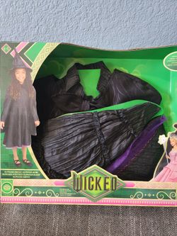 Girls size 4-6 Wicked costume