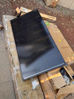 Black Monocrystalline Solar Panel