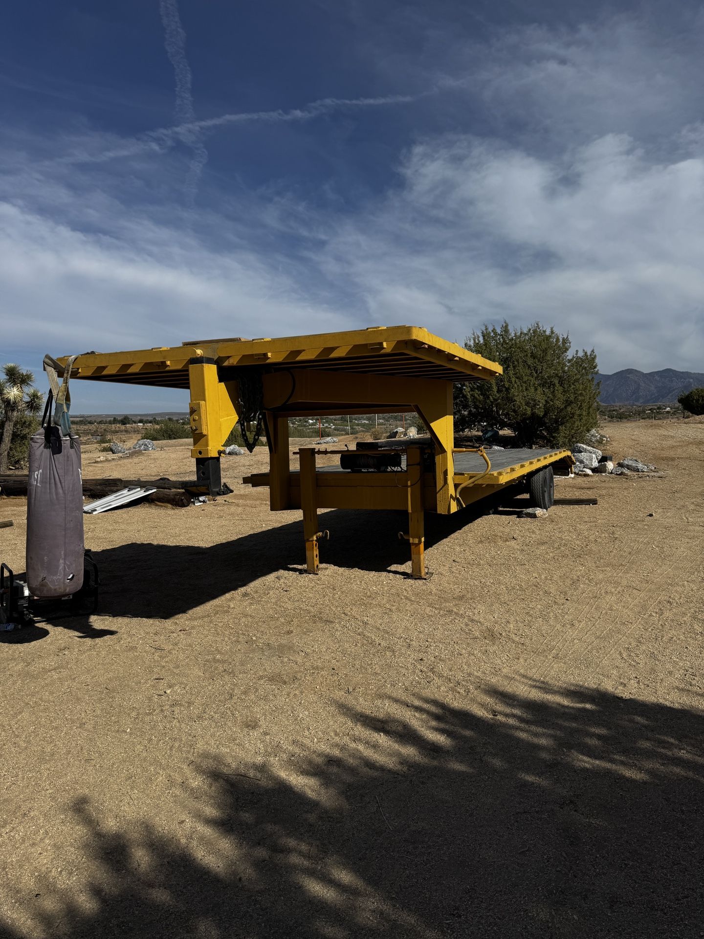Heavy Duty Equipment Gooseneck Trailer 
