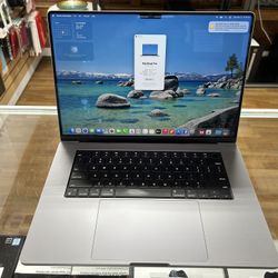 Macbook Pro 16 inch 2021 M1 16GB RAM 512GB SSD 