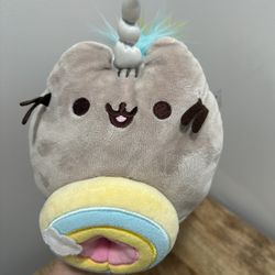 GUND Pusheenicorn Donut Log Plush