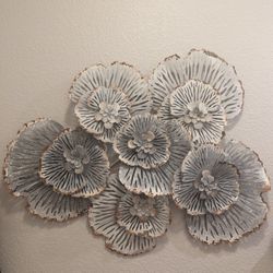 Floral Metal Wall Art