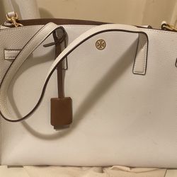Tory Burch White Bag