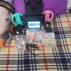 Nintendo Switch Complete With Games 