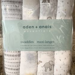 Aden Anais 4 Pack Swaddles New