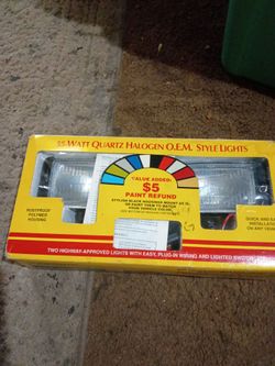 Halogen driving lights