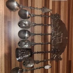 Vintage 'Heritage Collection Of American States' Spoon Set