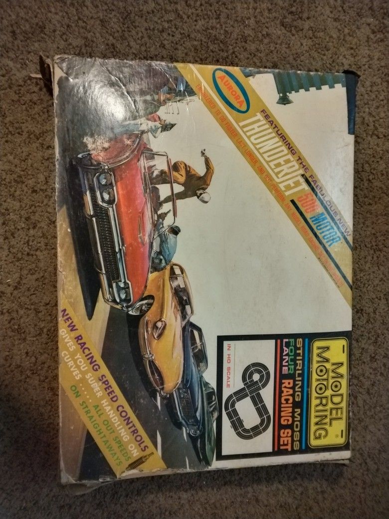 1963 Thunder Racing Car Set