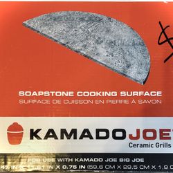 Stone Cooking Surface For Big green Egg  & similar BBQ Grills 