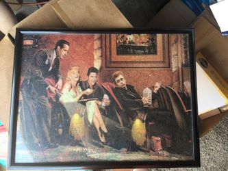 Large framed puzzle