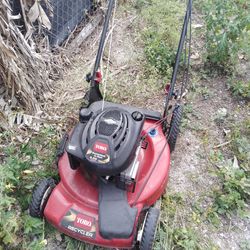 Toro self proppeled push mower