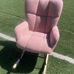Pink rocking chair $80