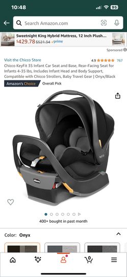 Baby Car Seat With Detachment Base