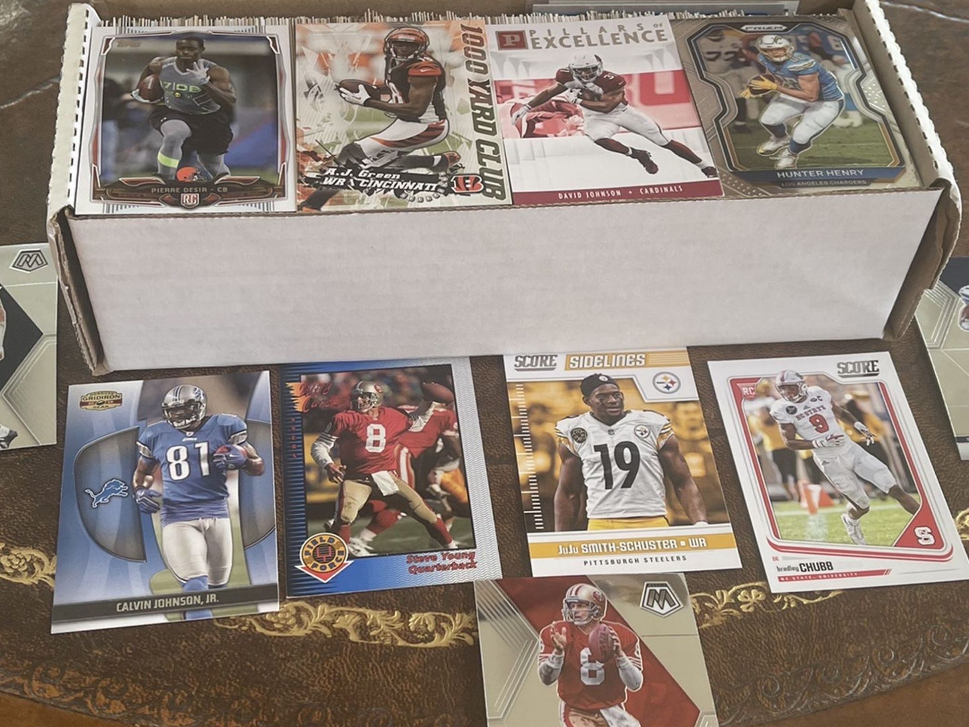 NFL Trading Cards Various Brands And Years