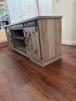 Tv stand grey new