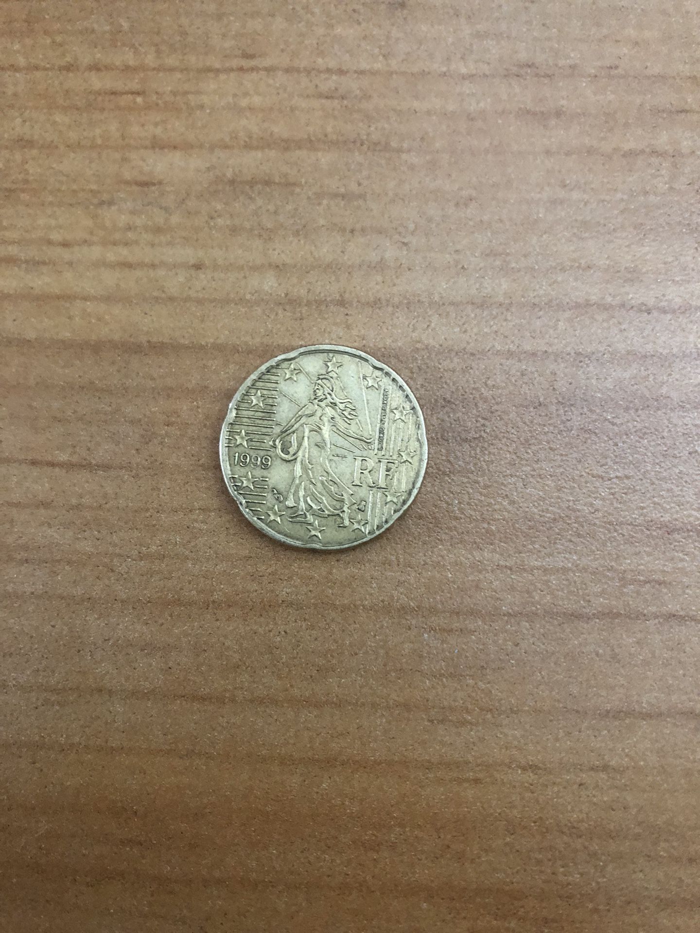1999 French 20 Euro