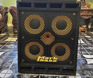 Mark bass With Peavy Amp