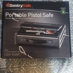 Sentry Safe Portable Pistol Safe
