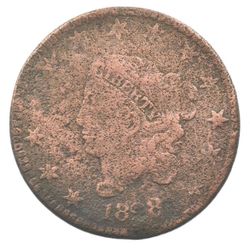 1828 Coronet Head Cent