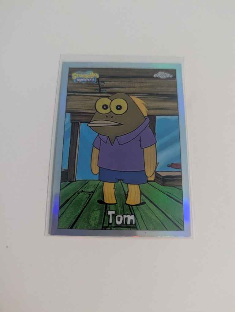 2025 Topps SpongeBob Tom refractor 