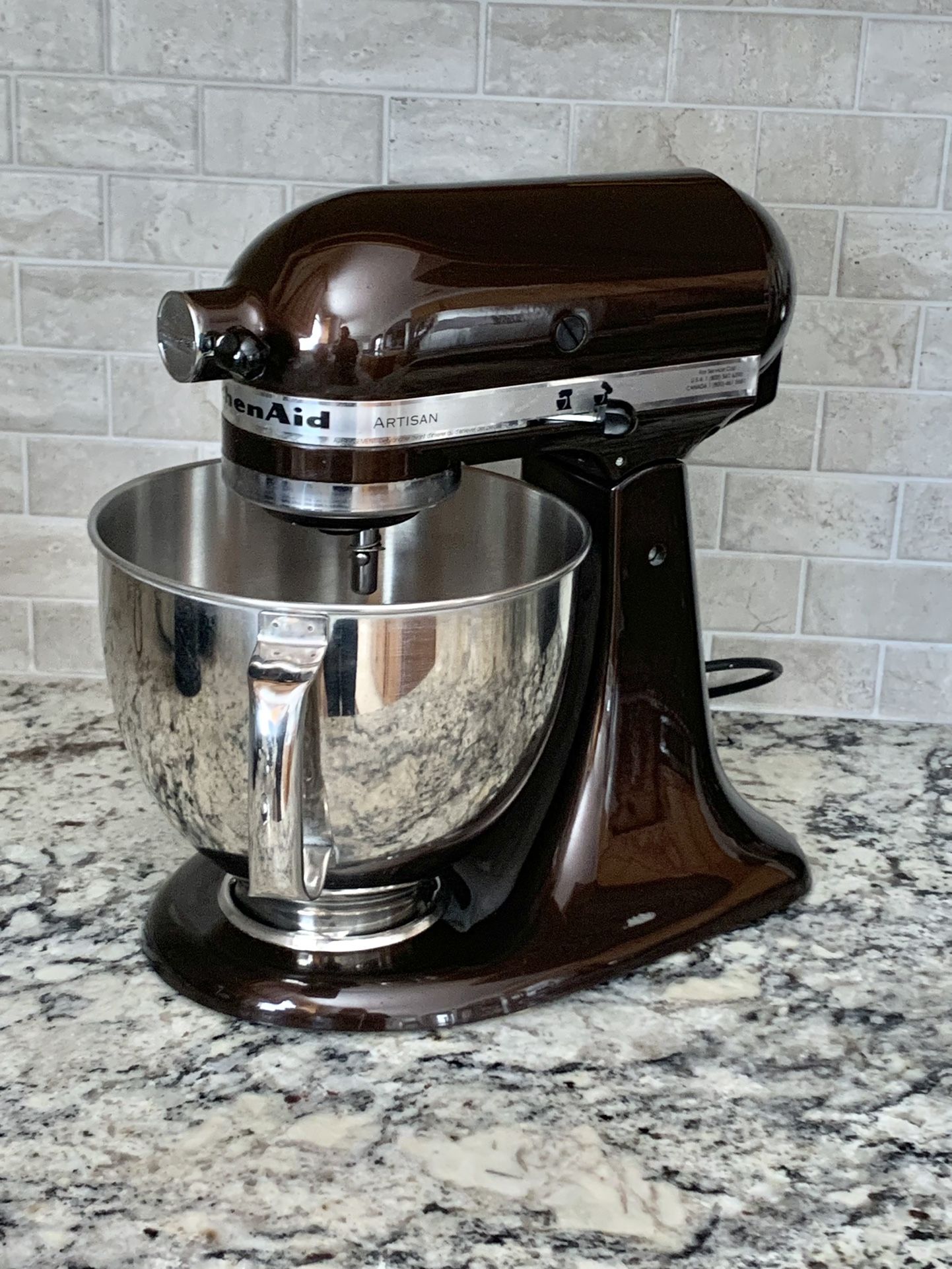 Kitchenaid Mixer Artisan 5 qt Espresso (Rare!!)