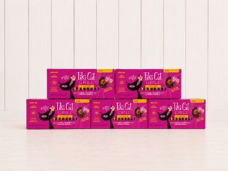 NEW! 40 Total Tiki Cat Grill Cans