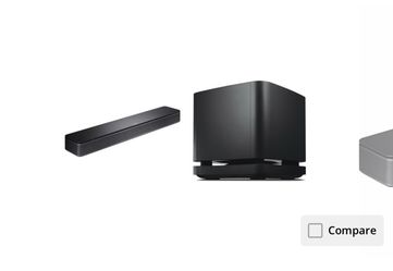 Bose TV speaker soundbar and bass module 500 kit
