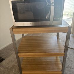 Microwave & Stand 