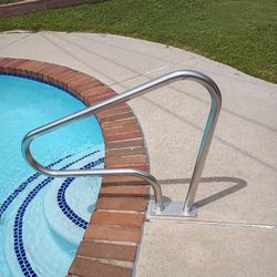 Fibropool Stainless Steel Handrails 