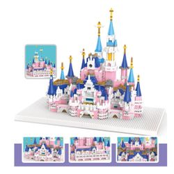 3008 Pcs Castle Architecture Mini Building Blocks Set for Adults – Micro Building Bricks Model Kit – Educational Architecture Model – Ages 14+