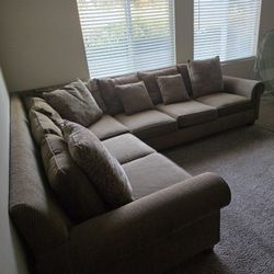 Large Ashley Furniture Sectional – Extremely Comfortable & Durable