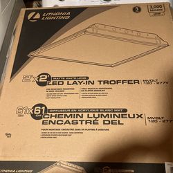 2’x2’ Recessed Lighting