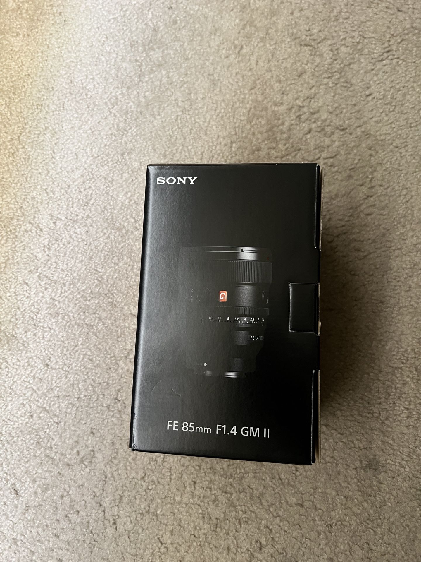 Sony FE 85mm f/1.4 GM II Lens w/ Sony E Mount