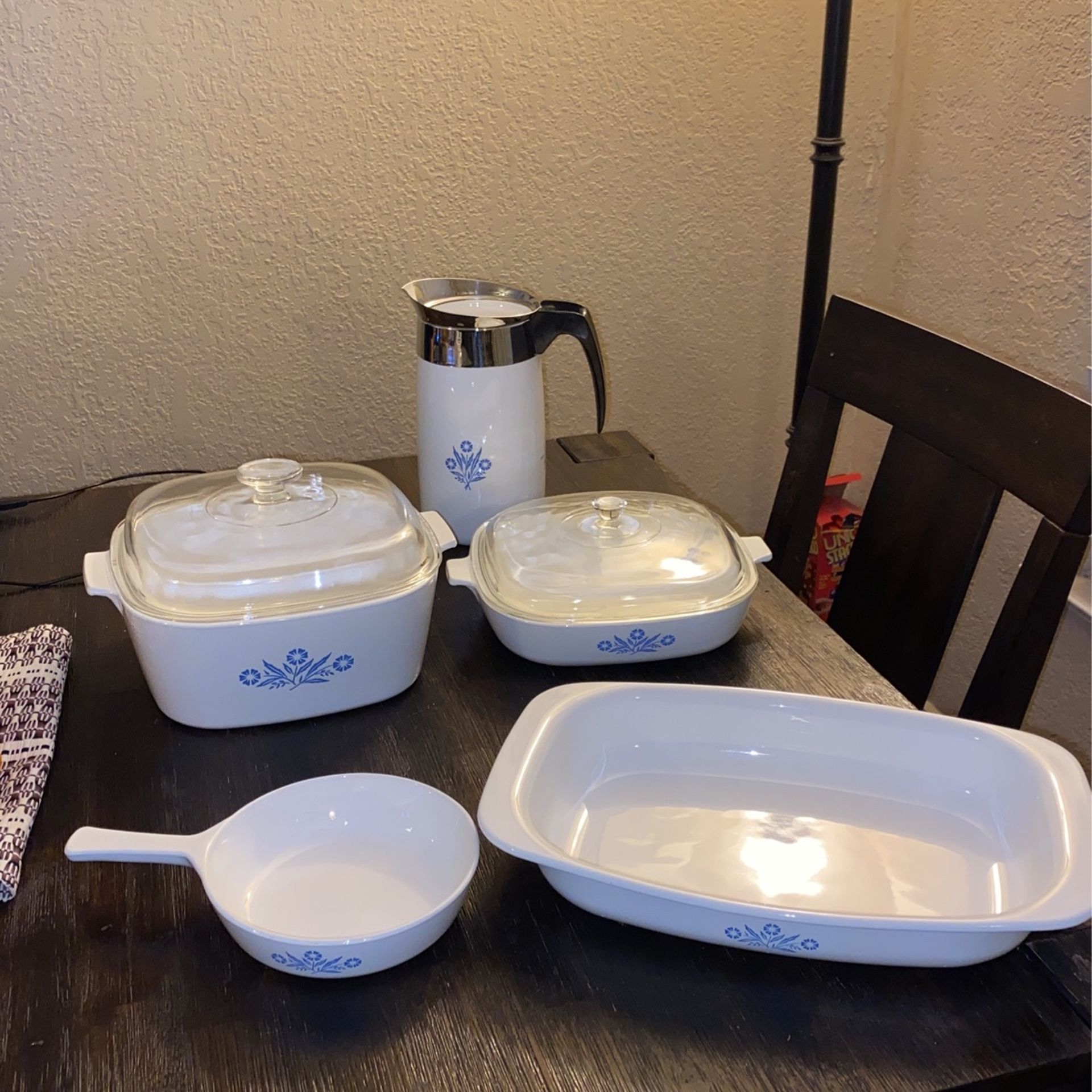 Corningware Set 7 Pieces