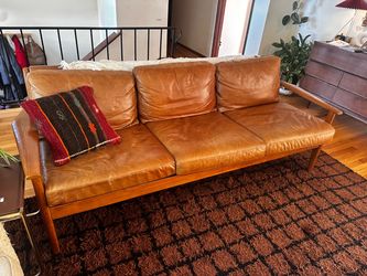 West Elm Mathias Leather Sofa