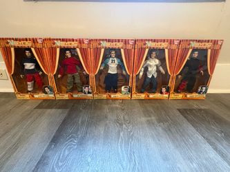 NSYNC Living Toyz Collectible Marionette Set – Complete 5 Member Collection