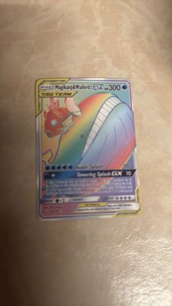 Magikarp & Wailord GX Tag Team Pokémon Card