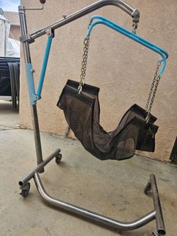 Manual Hoyer Patient Lift with Mesh Sling – 400lb Capacity