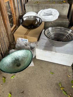 Elite bathroom sink bowls $40 each
