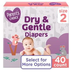 Diapers for babies size 2 (40 count)