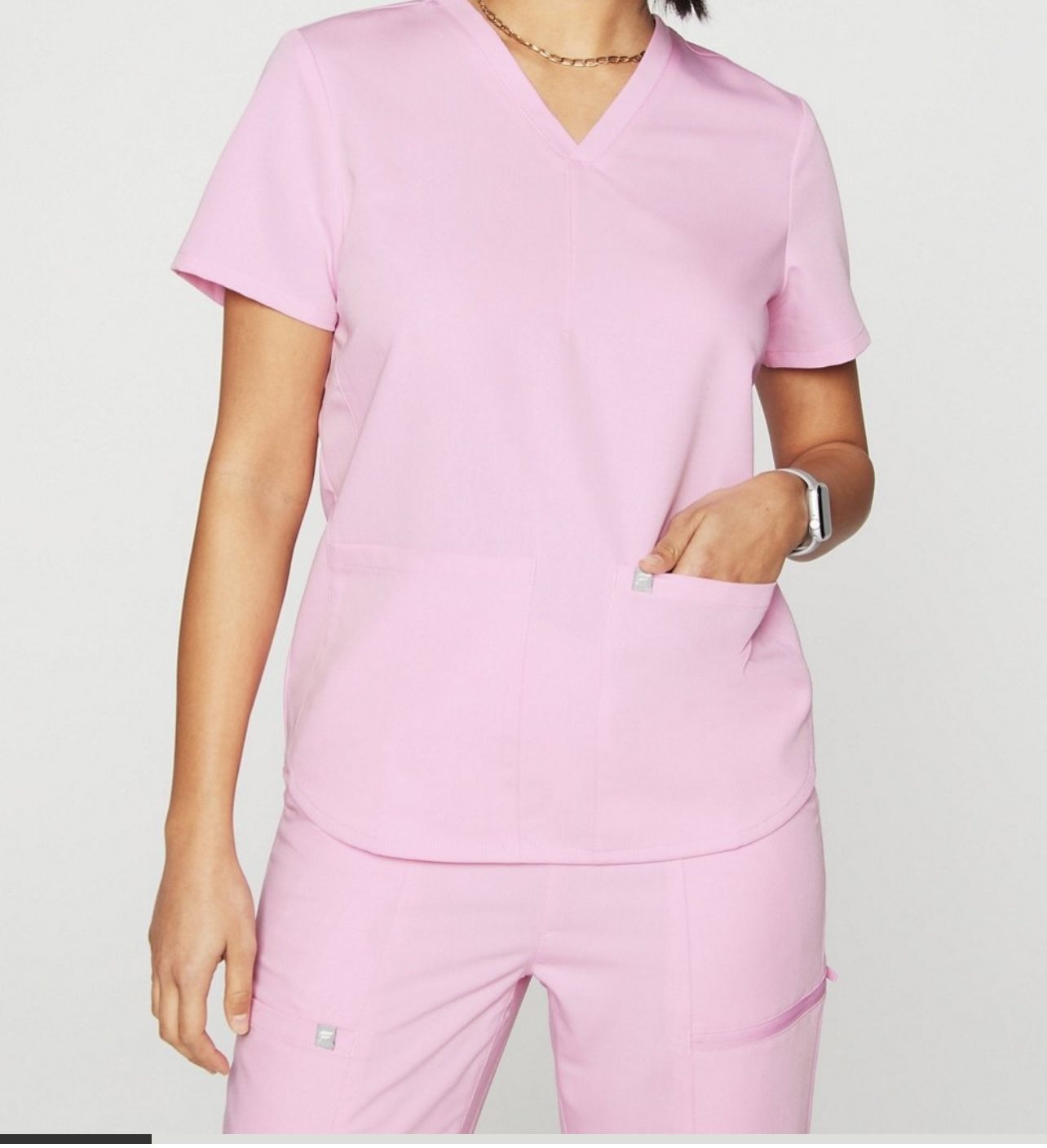 Fabletics Pink Scrubs Set