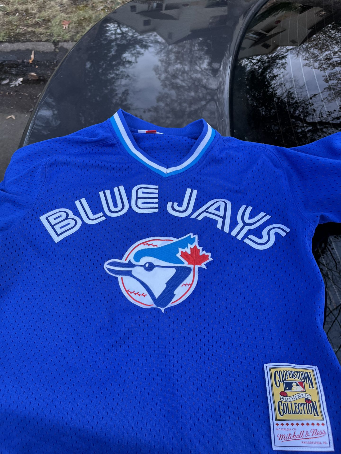 Authentic Mitchell & Ness Toronto Blue Jays #29 Baseball Jersey Size Small  for Sale in Midlothian, VA - OfferUp