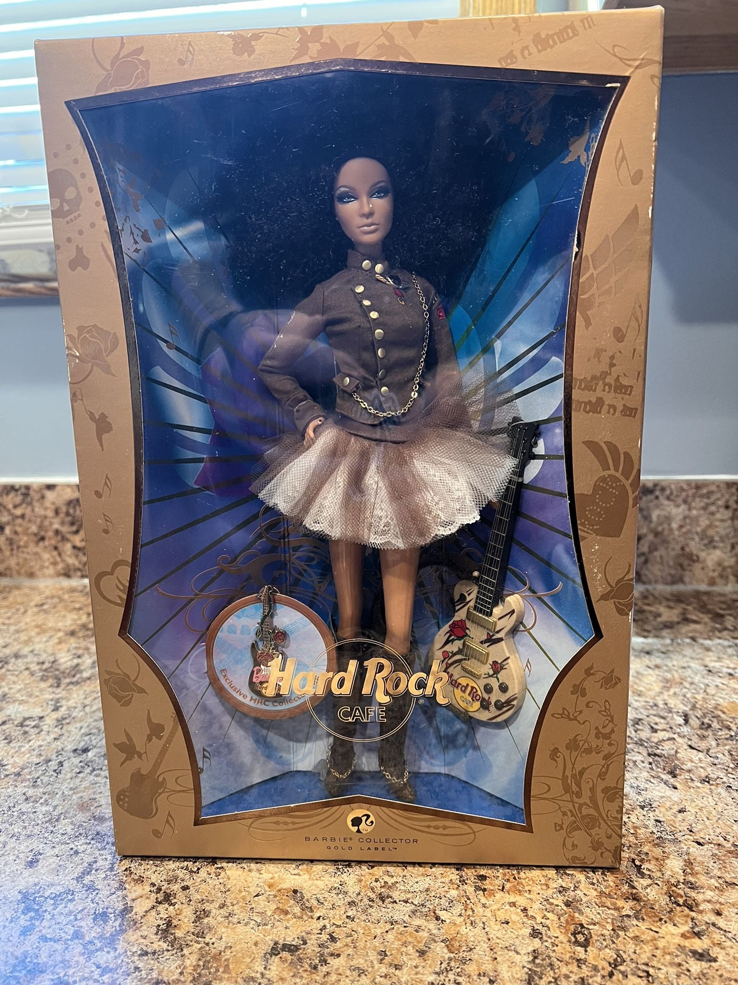 Hard Rock Cafe Barbie Gold Label