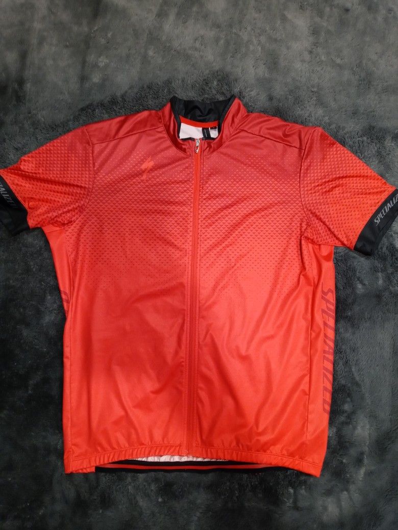 Specialized Men’s Large Red Cycling Jersey