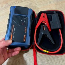 Car Battery Charger Jump Starter with Air Compressor