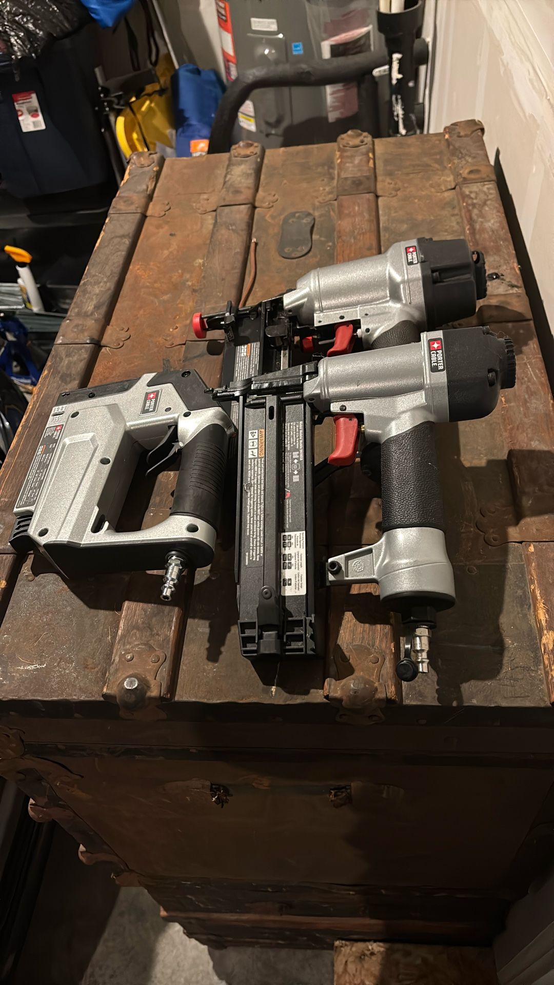 Porter Cable 3 Gun Set Near New